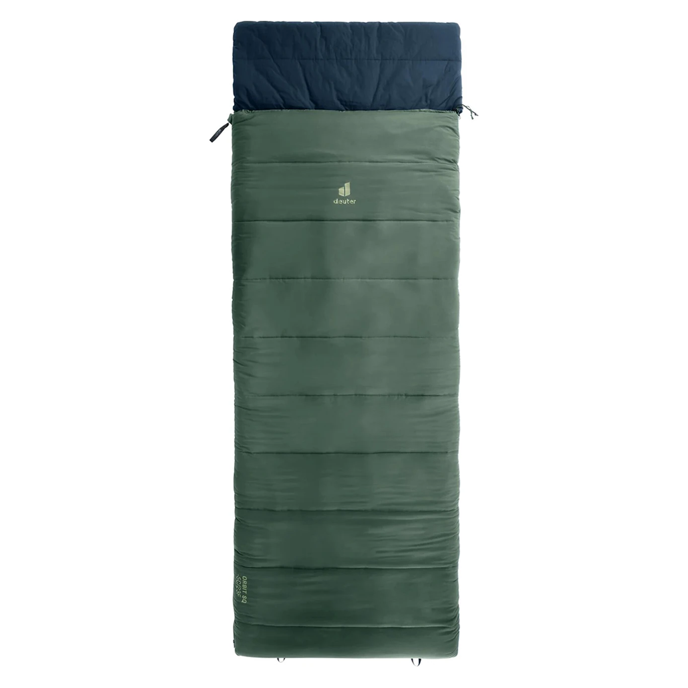 Ақ фонда көрсетілген Deuter Orbit SQ -5C/23F ұйықтайтын қап