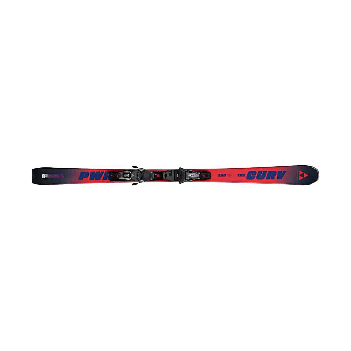 Fischer The Curv Power XTR RT + RS 10 PR бекітпелері бар тау шаңғысы, ақ фонда