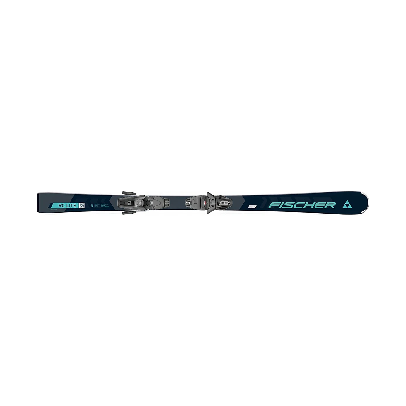 Fischer RC Lite SLR + RS 9 SLR бекітпелері бар тау шаңғысы, ақ фонда